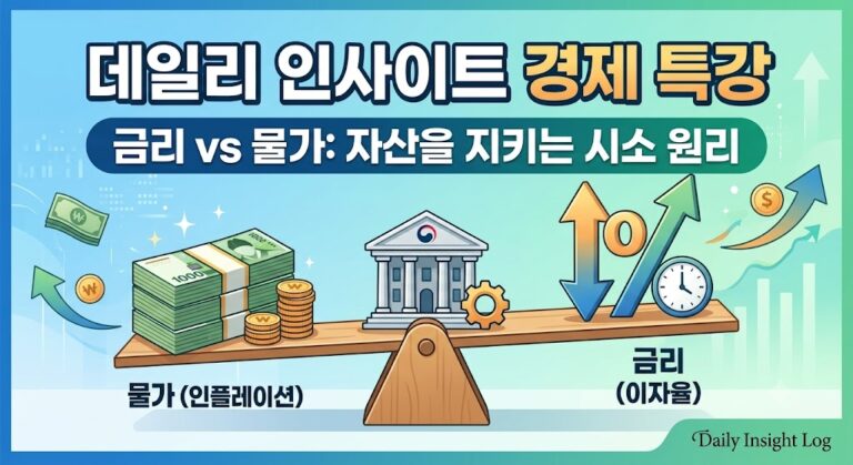 내 자산을 지키는 필수 경제 상식: 금리와 물가의 연결고리 쉽게 이해하기